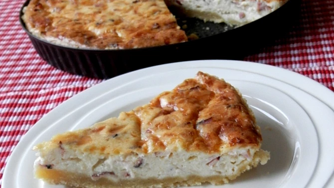Koláč s anglickou slaninou a sýrem, Koláč s anglickou slaninou a sýrem