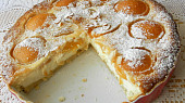 Meruňkový koláč s mandlemi a tvarohem, Meruňkový koláč s mandlemi a tvarohem