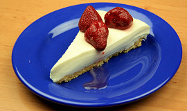 Nepečený cheesecake s ovocem