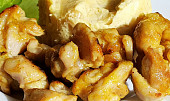 Pikantní křupavé kuřecí kousky s kurkumou (bez tuku) (Pikantní křupavé kuřecí kousky s kurkumou (bez tuku))