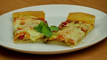 Pizza bez droždí
