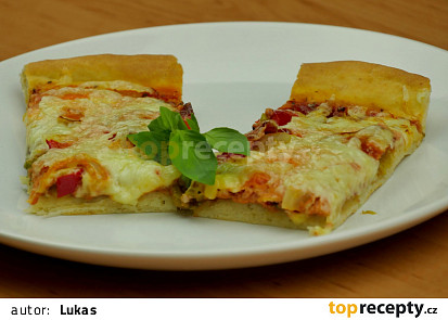 Pizza bez droždí