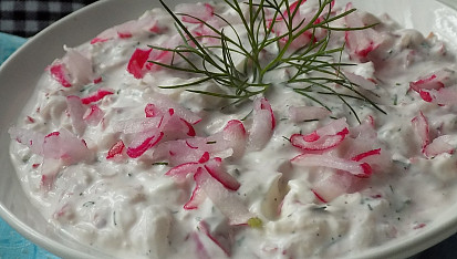 Ředkvičkové tzatziky