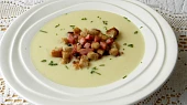 Krémová kedlubnová polévka se smetanou, Krémová kedlubnová polévka se smetanou