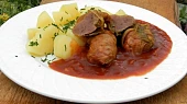 Krůtí mleté maso v zelném listu, Krůtí mleté maso v zelném listu
