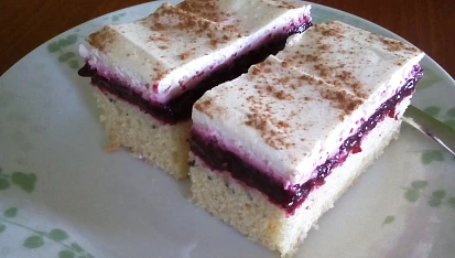 Ostružinové lahodné řezy