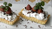 Tartaletky s citronovým krémem a šlehačkou, Tartaletky s citronovým krémem a šlehačkou