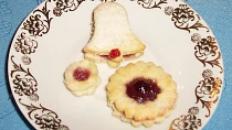 Tvarohové slepované cukroví, i DIA
