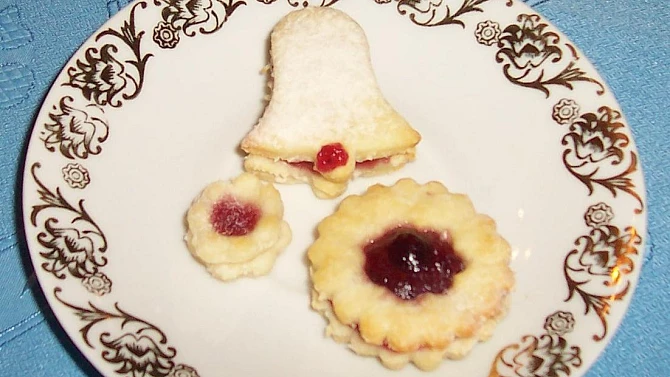 Tvarohové slepované cukroví, i DIA