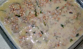 Zapékané mleté maso s pohankou
