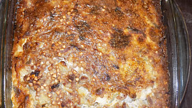 Zapékané mleté maso s pohankou