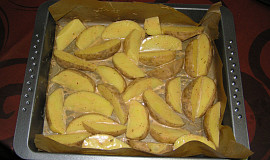 Americké brambory pečené v tatarce