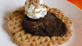 Celozrnné wafle
