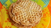 Celozrnné wafle