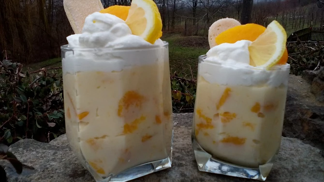 Citronové / pomerančové poháry