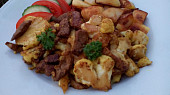 Květáková / brokolicová minutka s masem