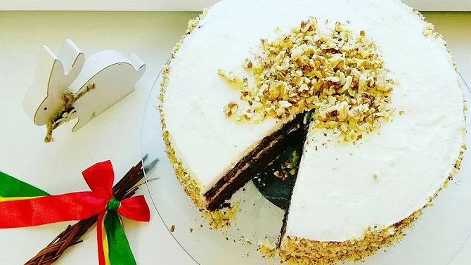 Mrkvový dort (Carrot cake)