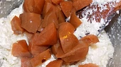 Nepečený rýžovo-tvarohový koláč
