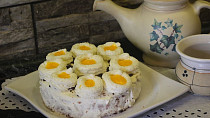 Oříškový dortík s vaječným likérem