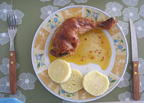 Pečená labužnická kuřecí stehna