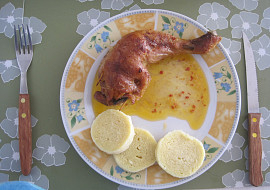Pečená labužnická kuřecí stehna