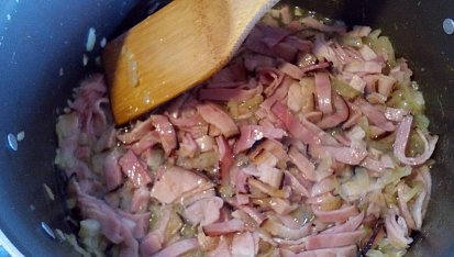 Brokolice (květák) se sýrem a slaninou à la mozeček
