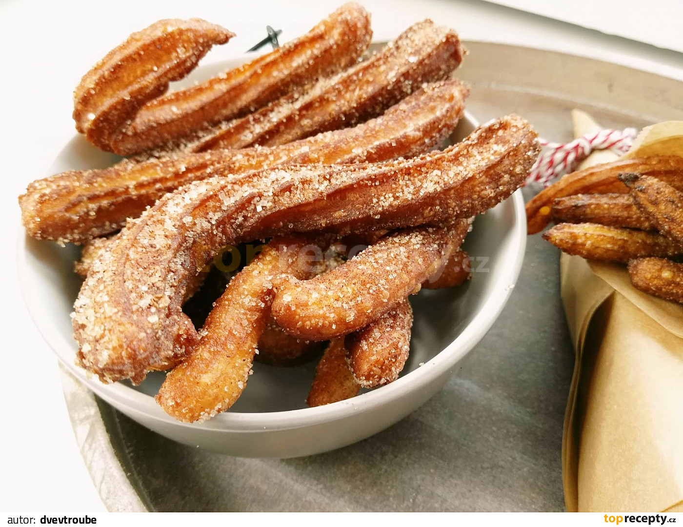 Churros s čokoládou (Čuros) recept - TopRecepty.cz