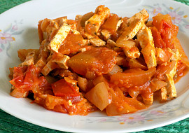 Lečo s tofu