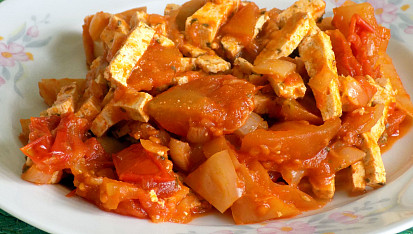 Lečo s tofu