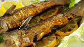 Makrely pečené na soli
