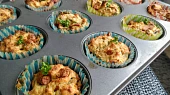 Nádivkové muffiny s olivami