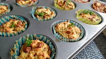 Nádivkové muffiny s olivami