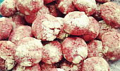 Red Velvet Crinkle Cookies neboli Popraskané sušenky