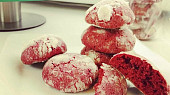 Red Velvet Crinkle Cookies neboli Popraskané sušenky