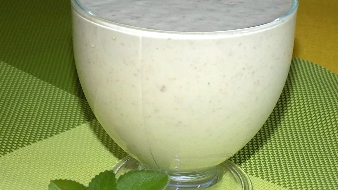 Banánovo-vločkové smoothie