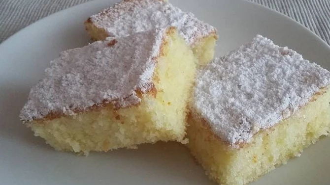 Citronová babetka - jemná a vláčná, Babetka