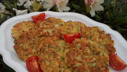 Cuketové placičky s mozzarellou