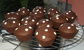Muffiny s rumovou pralinkou