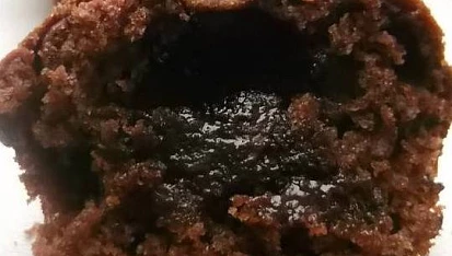 Muffiny s rumovou pralinkou