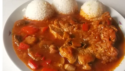 Pikantní vepřový kotlet