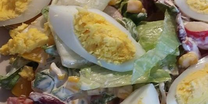 Salát s vejci