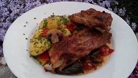 Žebírka dušená na zelenině (nejen) z remosky