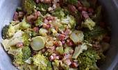 Brokolice / květák se slaninou (nejen) z remosky