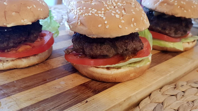 Domácí hamburger od Jirky