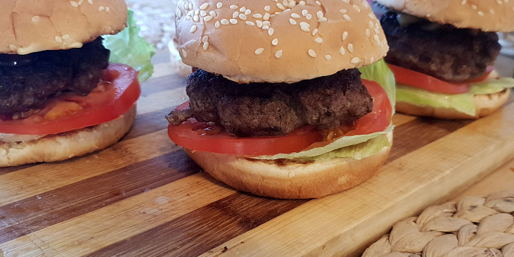 Domácí hamburger od Jirky