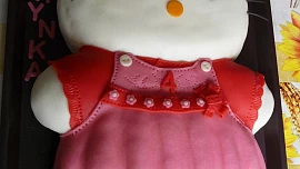 Dort Hello Kitty pro vnučku Kristýnku