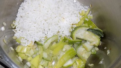 Paprikové rizoto s tofu