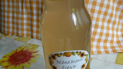 Rebarborový sirup