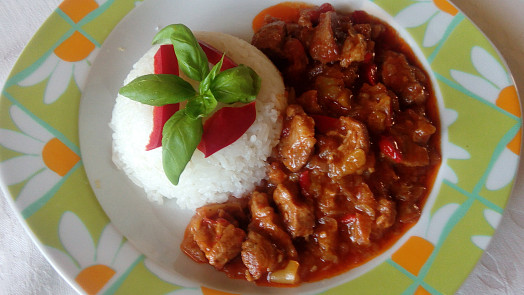 Řezanka z vepřového masa