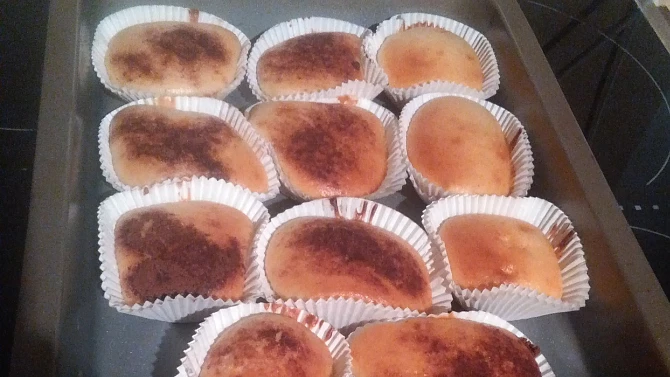 Banánové muffiny bez vajec